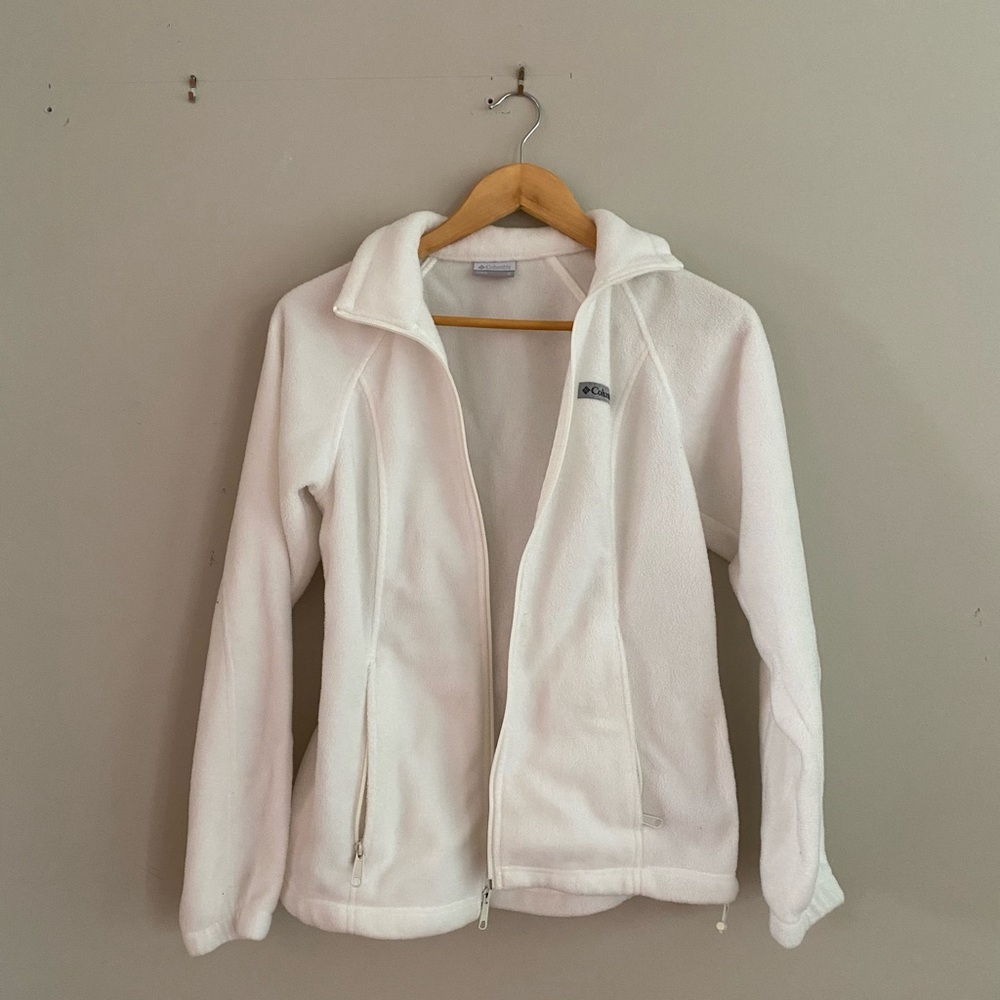 Columbia fleece zip up jacket
